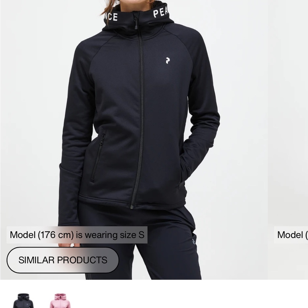 Peak Performance Black Hoodie